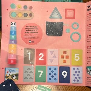 Kiwi Co Panda Crate - Count With Me (Age 16 months)